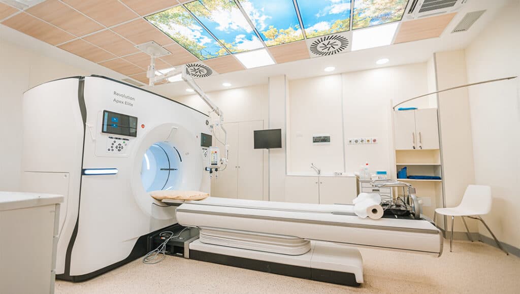 GE Healthcare Revolution Apex Elite CT available at Villa Stuart