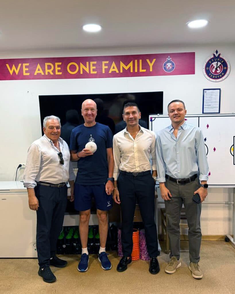 Villa Stuart incontra i principali club calcistici armeni