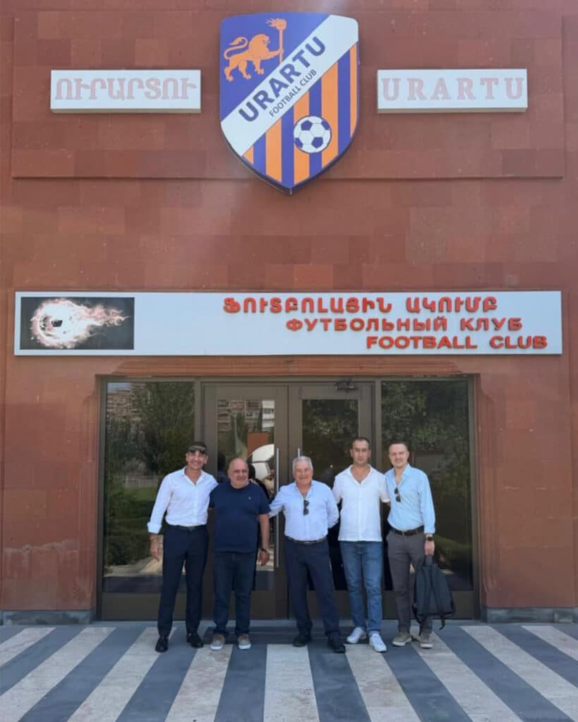 Villa Stuart incontra i principali club calcistici armeni
